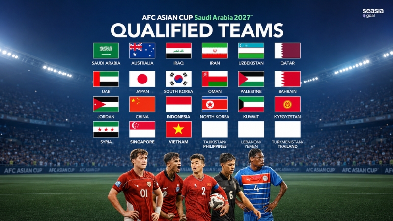 Số Lượng Đội Tuyển Tham Dự Asian Cup Trong Mỗi Kỳ Giải